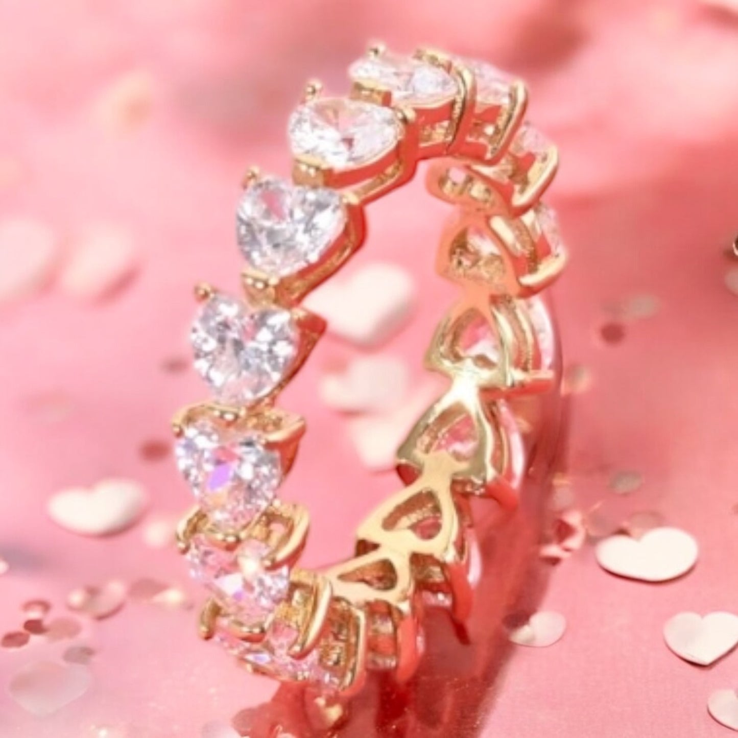 Bague Rose Éternelle