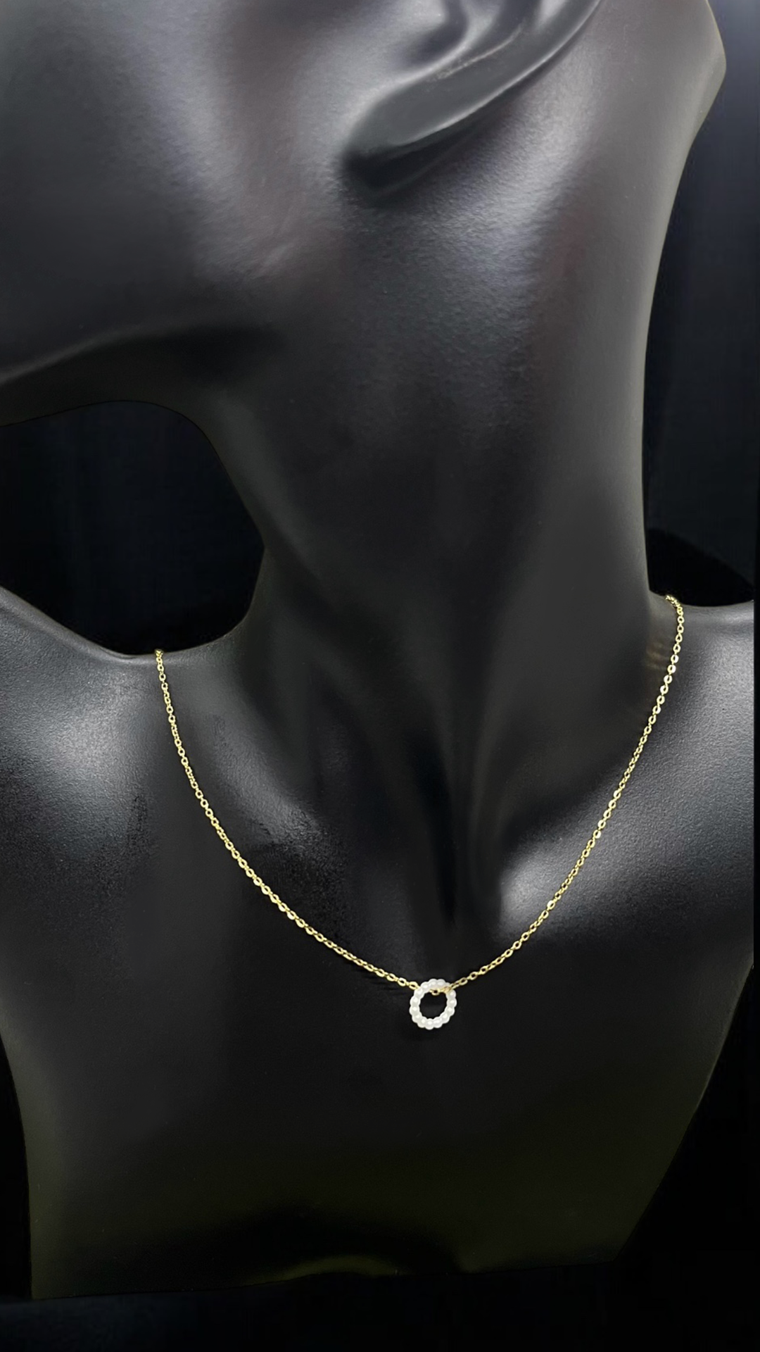 Collier Perles Solaires