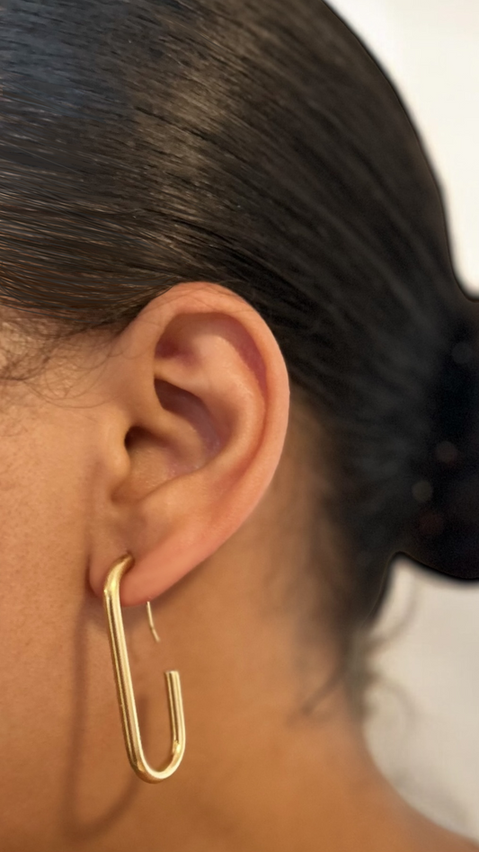 Boucles d'oreilles Géométrie Lux