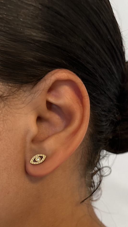 Boucles d'oreilles Mystère Doré