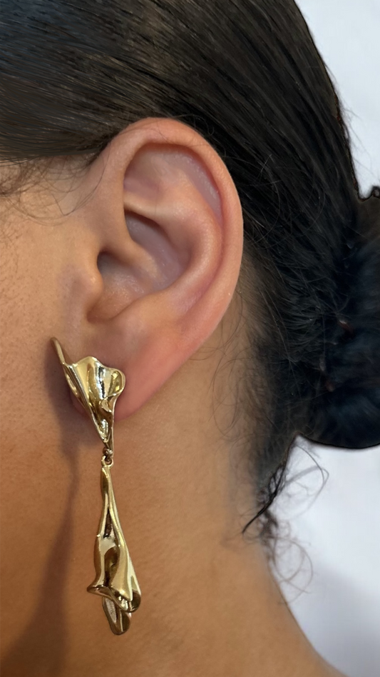 Boucles d'oreilles Goutte d’Or