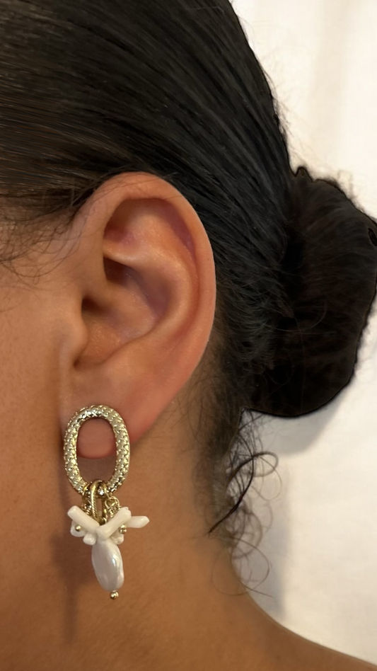 Boucles d'oreilles Douceur d’Ovale