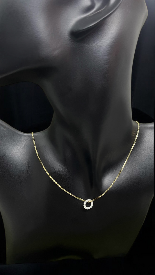 Collier Perles Solaires