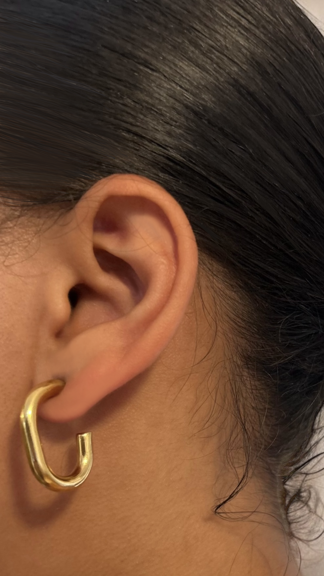 Boucles d'Oreilles Lueur en Courbe