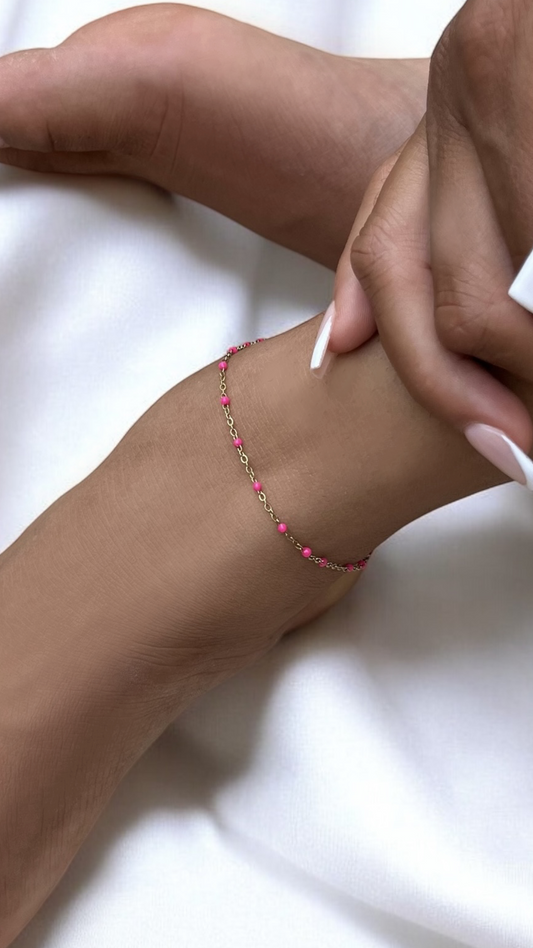 Bracelet de cheville Chic