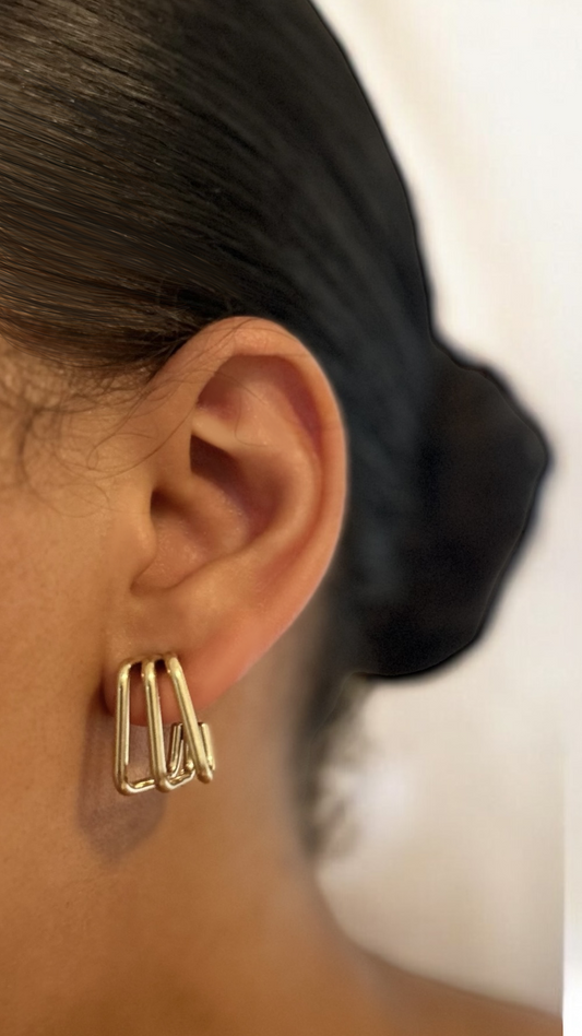 Boucles d'Oreilles Trio de Charme